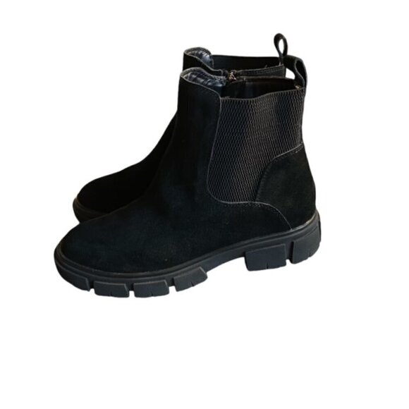 Blondo Posey Black Suede Boots 8.5 - Picture 5 of 6